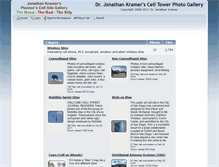 Tablet Screenshot of celltowerphotos.com